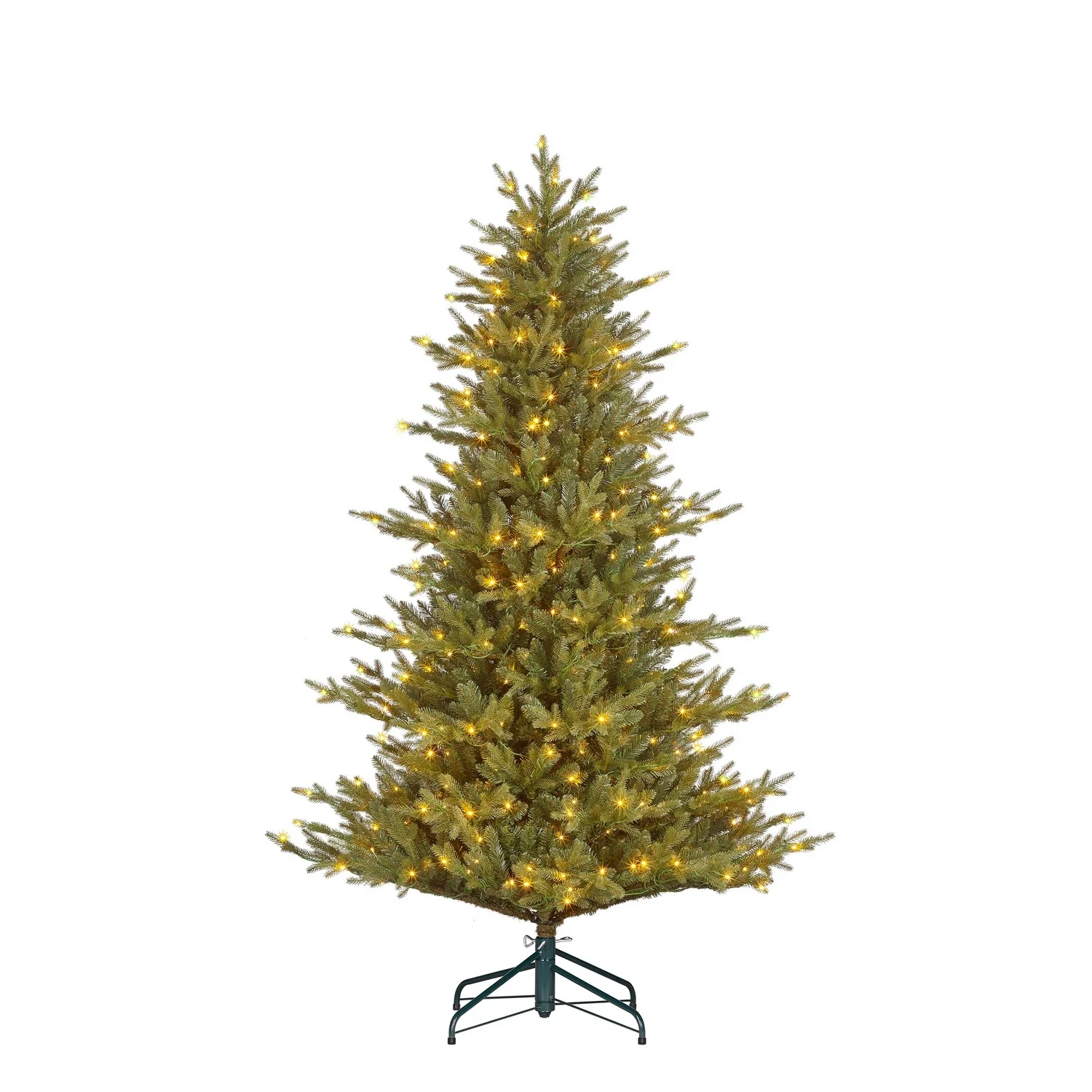 Black Box Trees - Kunstweihnachtsbaum „Meran“, 215 cm, grün, beleuchtet