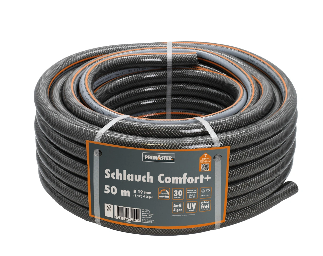 Primaster Gartenschlauch Comfort+ 50 m Ø 19 mm (3/4")