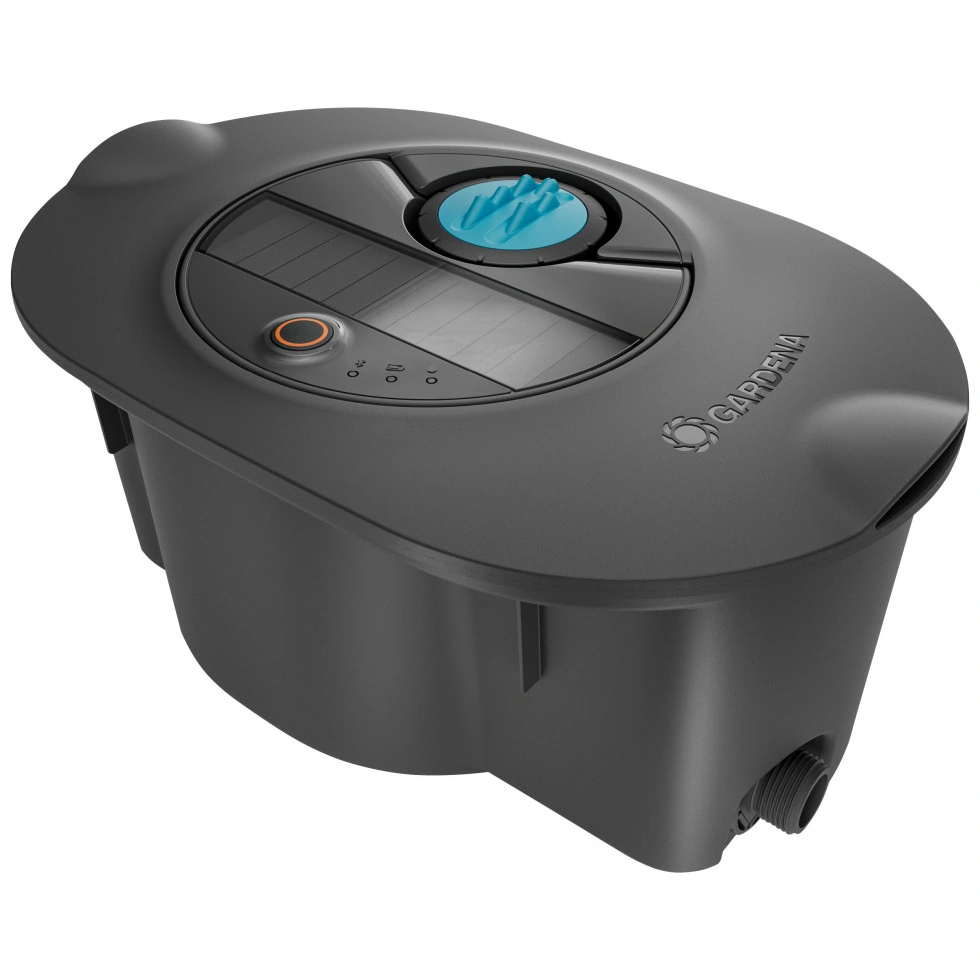 Gardena Bewässerungssystem Pipeline AquaPrecise für Rasen solarbetrieben