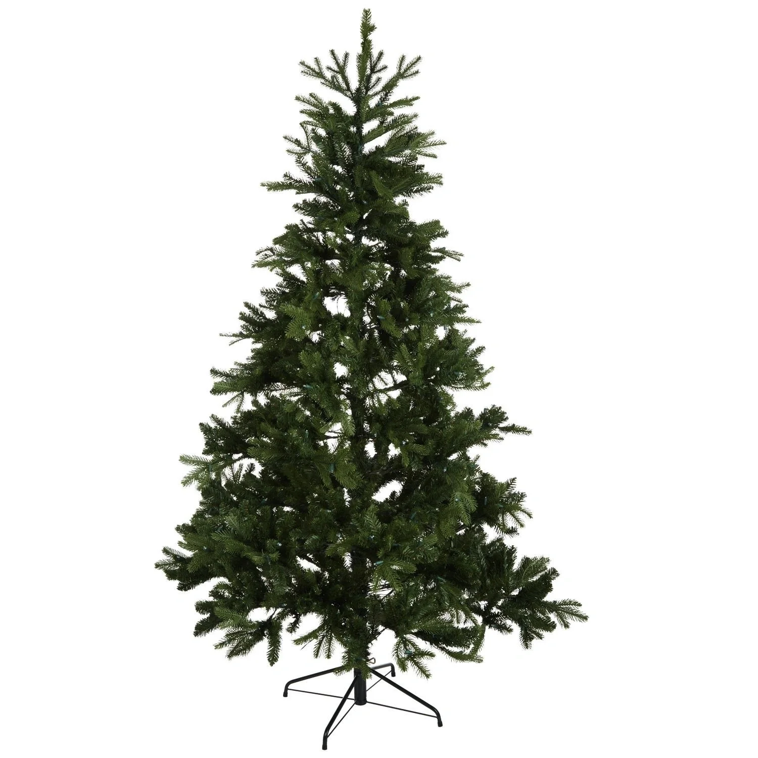 CASAYA - Kunstweihnachtsbaum „Zermatt“, 215 cm, grün, beleuchtet