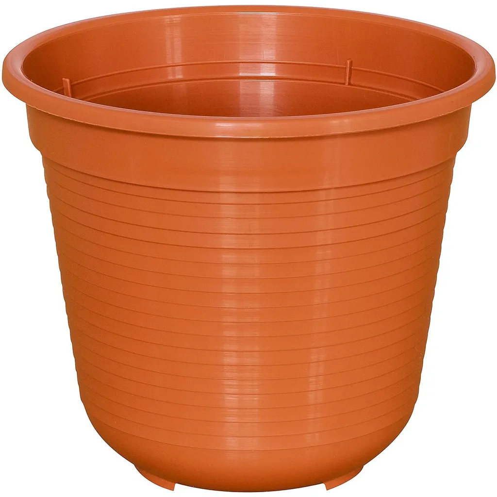Geli Blumentopf STANDARD – Terrakotta, Ø 14 cm (Kunststoff)