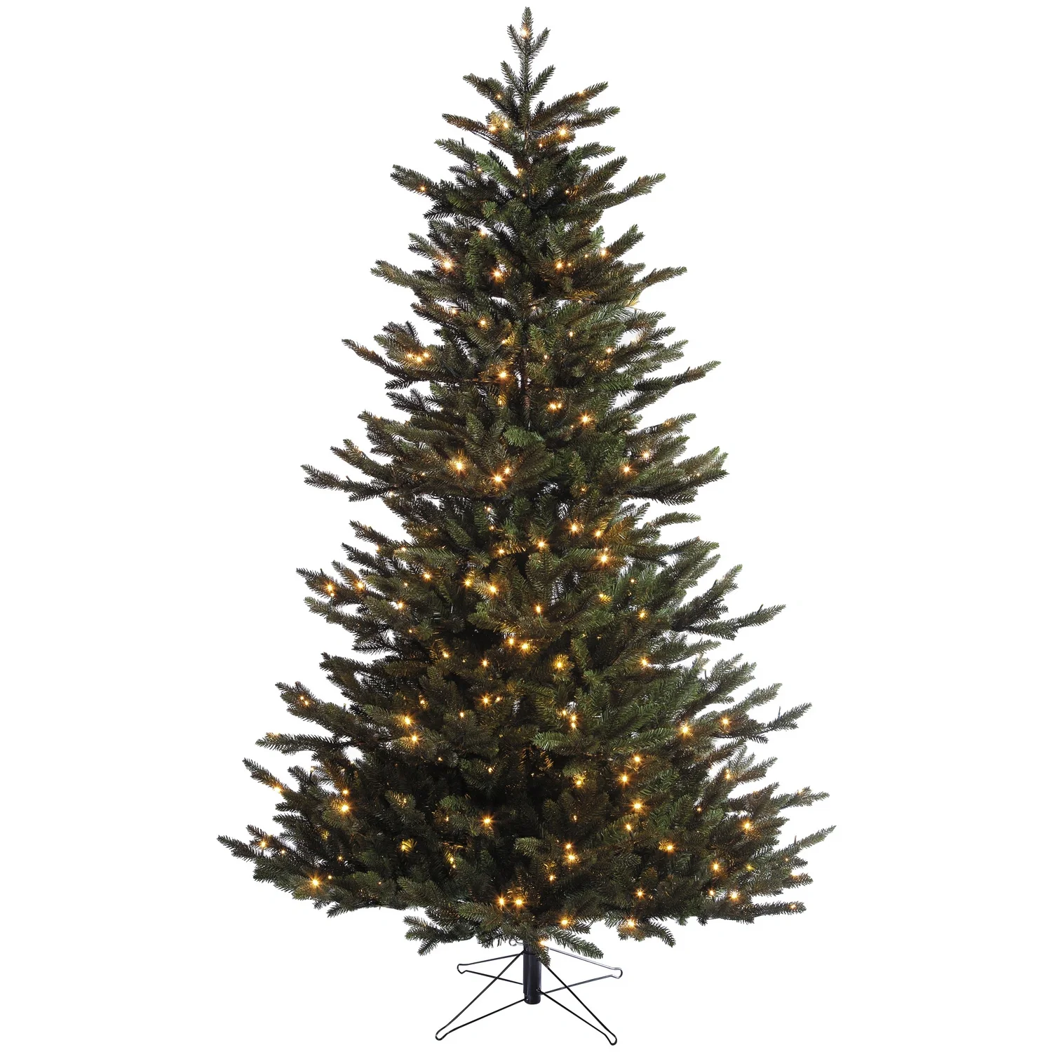 Edelman - Weihnachtsbaum „BB Naturals lit“, baumförmig, Ø 137 cm, grün