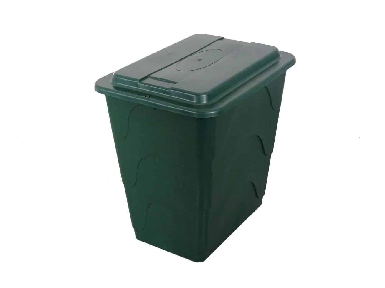 TrendLine Regentonne eckig mit Deckel und Hahn 240 L grün